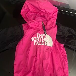 6-12 month north face thin rain jacket